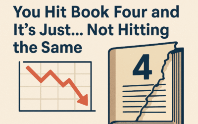 📉 You Hit Book Four and It’s Just… Not Hitting the Same